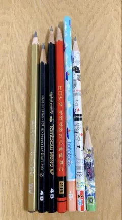 短い鉛筆 ちび鉛筆 25本セット 2B 3~10cm - メルカリ