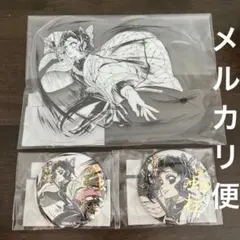 鬼滅の刃　コミケ　WEBSHOPくじ　アクリルスタンド　箔押し缶バッジ　しのぶ