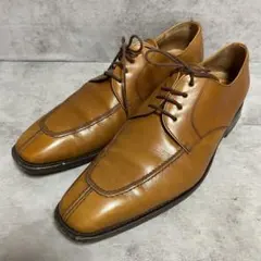 【VISARUNO】（44）ビジネスシューズ ブラウン スペイン製 Uチップのサムネイル