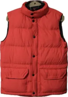 TOMMY HILFIGER ダウンベスト 赤 M メンズ ジャケット