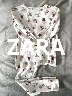 ZARA☆スヌーピー クリスマス パジャマ 7-8歳用☆
