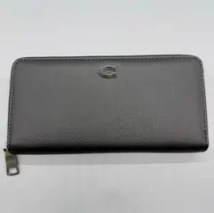 COACH コーチ 長財布 CJ884 シグネチャー ラウンドジップ ブラック