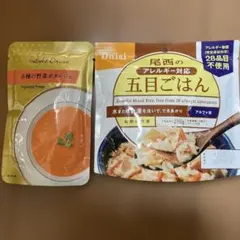 ホテルオークラ8種の野菜ポタージュ＆尾西の五目ごはんのサムネイル