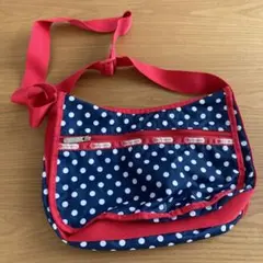 LeSportsac ドット柄 ショルダーバッグ