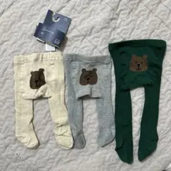 babyGap ベビーくまタイツ 3点セット