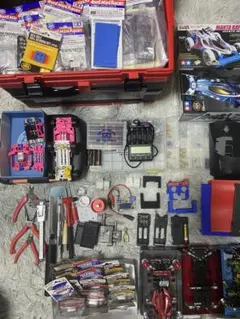 ミニ四駆セット 車体、パーツ、工具、加工治具 最終値下げしました。