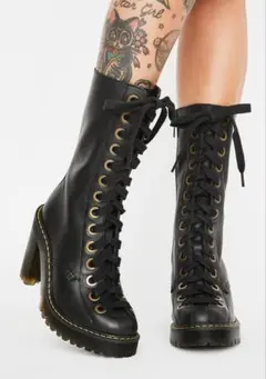 【Dr. Martens】ドクターマーチン　CAREY　厚底レースアップブーツ