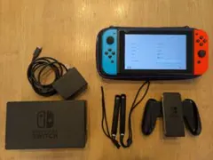 Nintendo Switch 青/赤 本体 オリジナルボックス＆ケース付