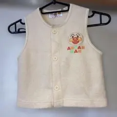 95 アンパンマン フリース　ベスト 汚れあり