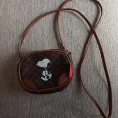 【未使用】スヌーピー　ポーチ　ポシェット　ショルダーバッグ