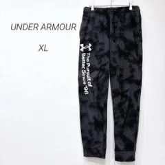 アンダーアーマー スウェットパンツ XL 総柄 ロゴ 綿 定番 0483