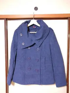 送料込み＊H&M 2way コート＊パープル