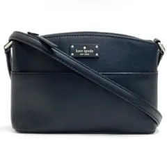 新品同様 kate spade ケイトスペード ミニショルダーバッグ レザー 黒