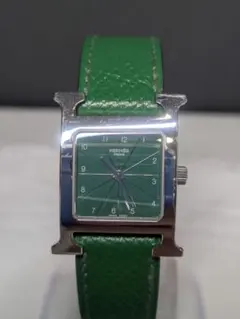 HERMÈS エルメス Hウォッチ HH1.210腕時計 電池交換済み稼働品