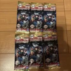 鬼滅の刃 コレクターズカード 新品未開封品　6個セット