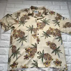 クリーニング済 トゥーパームス TWO PALMS アロハシャツ パイナップル 