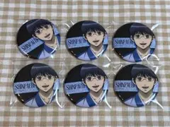 銀魂 銀魂わーるど 志村新八 缶バッジ6点