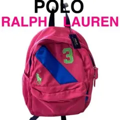 【Polo Ralph Lauren 】キッズリュック ピンク【未使用タグ付き】
