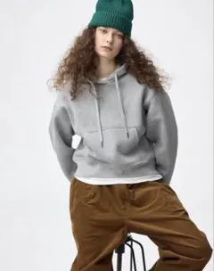 ヘビーウェイトスウェットショートパーカ