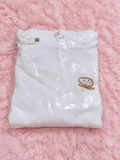 ☆しのけん ロゴ パーカー ホワイト M☆
