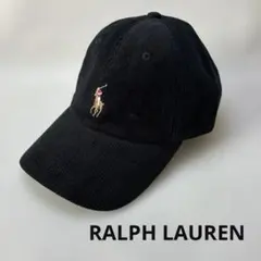 POLO RALPH LAUREN ポロ ラルフローレン　キャップ　ブラック