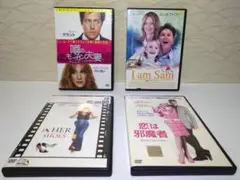 【新品ケース収納】♥コメディ＆ラブロマンス♥洋画DVD ４作品まとめ／セット