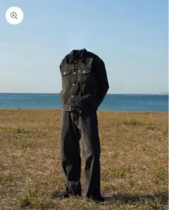 BELVET Black Denim Set up /Jacket /Pants