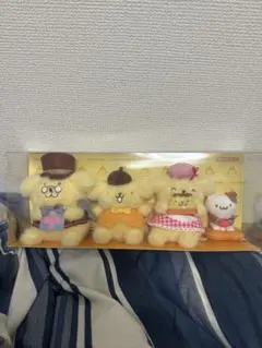 ポムポムプリン フェア ミニぬいぐるみセット 30周年 アニバーサリー