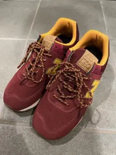 ニューバランス　スニーカー　ML574 mercuryred goldrush