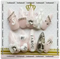 ネイルチップ オーダー受付中 量産型 ワンホン ちゅるん ピンク y2k 韓国