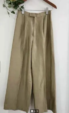 フレイアイディー　シルク混パンツ　ワイドパンツのサムネイル