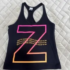 Zumba タンクトップ 黒/グラデーション