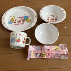 HELLO KITTY 食器5点セット