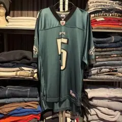 イーグルス NFLリーボック ゲームシャツ チームロゴ 古着 半袖 Tシャツ