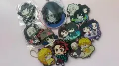 鬼滅の刃 ガチャガチャ　ラバーキーホルダーセット