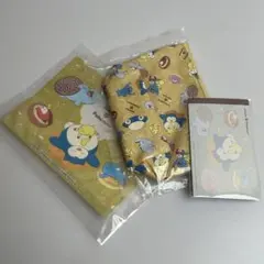 ミスド 福袋のおまけ ポケモン ポーチ ジッパーバッグ メモ帳 非売品 限定