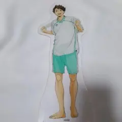 ハイキュー極楽湯コラボ　及川　BIGアクスタ　アクリルスタンド