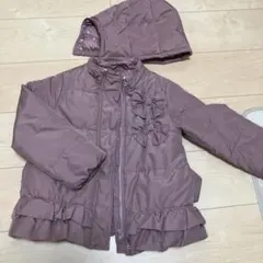 any FAM パープル ダウンコート 120