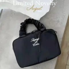 新品　ノベルティ　dazzlin ダズリン　ブラックリボンポーチ