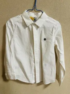 PETIT BATEAU プチバトー 長袖シャツ 116cm ホワイト