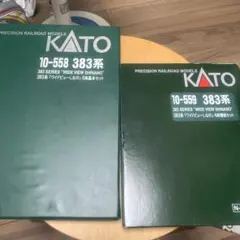 KATO 383系 ワイドビューしなの 基本増結セット6両➕4両セットのサムネイル