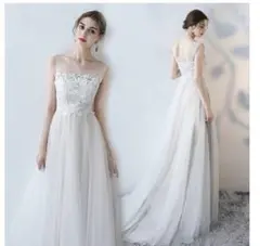 ウェディングドレス 7号 グレースシトラス　小物オプション有り