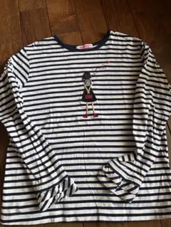 familiar ストライプ Tシャツ 160cm