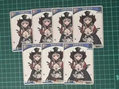 ホロカ　デッキパーツ　沙花叉クロヱ　debut 7枚