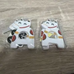 赤べこバリケード 白べこ2個セット
