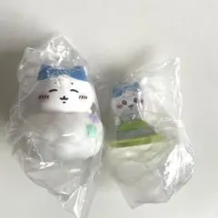 【２点セット】ちいかわ　雲の上でおやすみライト ヴィネットフレンズ ハチワレ
