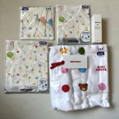 MIKI HOUSE ベビー肌着 バスタオル ガーゼ ベビーオイルセット