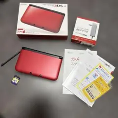 付属あり！　【極美品】ニンテンドー3DS LL レッドブラック