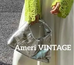 AMERI シルバー メタリックショルダーバッグ - メルカリ