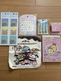 すみっコぐらし ミニタオル 文房具セット